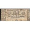 Image 1 : 1864 $3 State of Arkansas Treasury Warrant Note