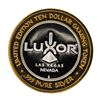 Image 2 : .999 Silver Luxor Las Vegas Nevada $10 Casino Limited Edition Gaming Token