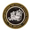 Image 1 : .999 Silver The Orleans Hotel & Casino Las Vegas, NV $10 Limited Edition Gaming