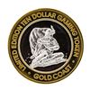 Image 1 : .999 Fine Silver Gold Coast Las Vegas $10 Casino Limted Edition Gaming Token