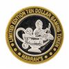 Image 1 : .999 Fine Silver Harrah's Reno, Nevada $10 Casino Limted Edition Gaming Token