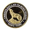 Image 1 : .999 Silver Sam's Town Las Vegas $10 Casino Limited Edition Gaming Token
