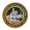 Image 1 : .999 Silver Silver City Las Vegas, Nevada $10 Limited Edition Gaming Token