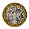 Image 2 : .999 Fine Silver Tropicana Las Vegas $10 Casino Limted Edition Gaming Token