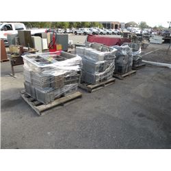 4 pallets of catch basin strainers
