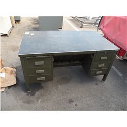 Metal desk
