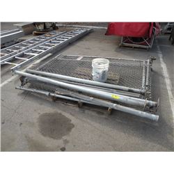 Chain link fence