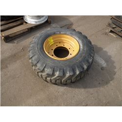 14-17.5 tire on 8-bolt rim -new