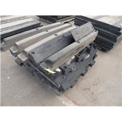 Pallet of rubber curbs