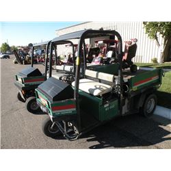 Cushman Turf truckster, 3 wheel, diesel, Mfg 1998 SN#-98004974 Unit#-MS802