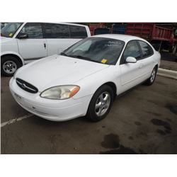 2003 Ford Taurus SN#-1FAFP53233G152825 Unit#-2709
