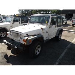 2002 Jeep Wrangler SN#-1J4FA39S02P718584 Unit#-2010