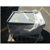 Image 1 : pallet of metal shelves