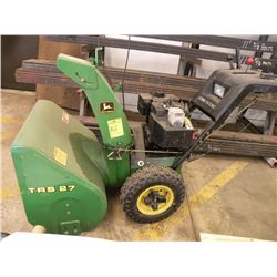John Deere TRS 27 snowblower