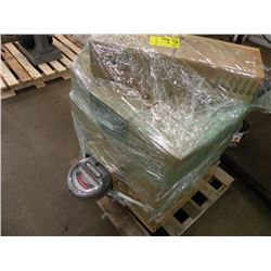 pallet of parking meters