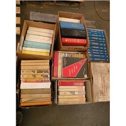 pallet w/7 boxes service manuals -80's & 90's