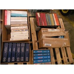 pallet w/5 boxes service manuals  -60's & up