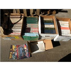 cart w/4 boxes truck manuals