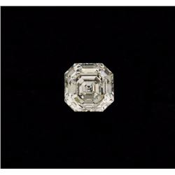 DIAMOND:  [1] Square Emerald Cut Diamond, 8.61 x 8.55 x 5.70mms = 3.52 carats, G color, IF (internal