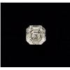Image 1 : DIAMOND:  [1] Square Emerald Cut Diamond, 8.61 x 8.55 x 5.70mms = 3.52 carats, G color, IF (internal