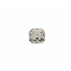Image 4 : DIAMOND:  [1] Square Emerald Cut Diamond, 8.61 x 8.55 x 5.70mms = 3.52 carats, G color, IF (internal