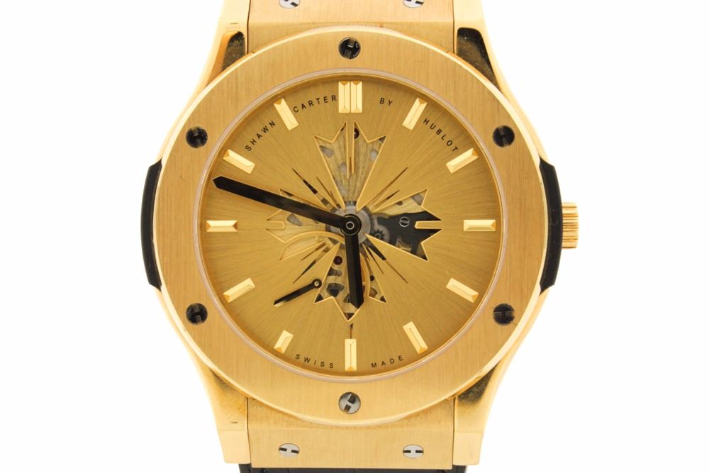 WATCH [1] 18KYG gents Shawn Carter by Hublot Classic Fusion Limited
