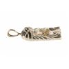 Image 3 : PENDANT:  [1] 14 karat white gold Jesus pendant set with 248 round diamonds, approx. 2.50 carats tot