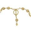 Image 2 : ROSARY:  [1] 10KYG rosary set with 663 round diamonds, approx. 8.50 cttw., good/ mix of natural yell