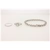Image 1 : RING:  [1] 14KWG halo style engagement ring set with 75 round diamonds, approx. 0.60 cttw., good/ H-