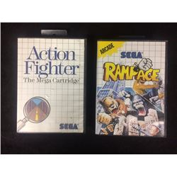 SEGA ACTION FIGHTER & RAMPAGE (VIDEO GAMES)