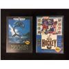 Image 1 : SEGA GENESIS ECCO THE DOLPHIN & SEGA NHLPA HOCKEY 93 (VIDEO GAMES)
