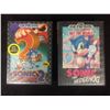 Image 1 : SEGA GENESIS SONIC 2 & SONIC THE HEDGEHOG (VIDEO GAMES)
