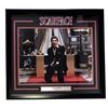 Image 1 : Al Pacino Signed Scarface "Say Hello To My Little Friend" 22" x 27" Custom Framed Photo Display (Bec