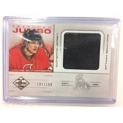 12-13 Panini Limited Freshman Jumbo Jersey JAKOB SILFVERBERG 181/199