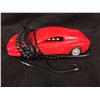 Image 1 : Vintage Red Ferrari Testarossa Telephone Dialtone Landline Push Button Race Car