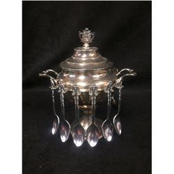 Oneida Stainless Steel Pot Fondue set