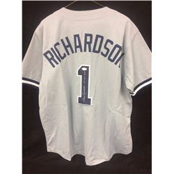 Bobby Richardson Signed Yankees Jersey Inscribed "60 WS MVP" (JSA COA)