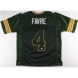 BRETT FAVRE SIGNED PACKERS JERSEY W/ INSCRIBED SB XXXI CHAMPS (JSA COA)