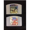 Image 1 : NINTENDO 64 VIDEO GAME LOT (JET FORCE, GEMINI, NBA COURTSIDE)