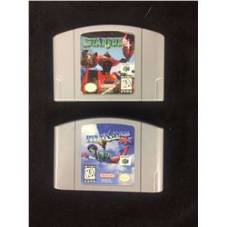 NINTENDO 64 VIDEO GAME LOT (STARFOX 64, PILOT WINGS 64)