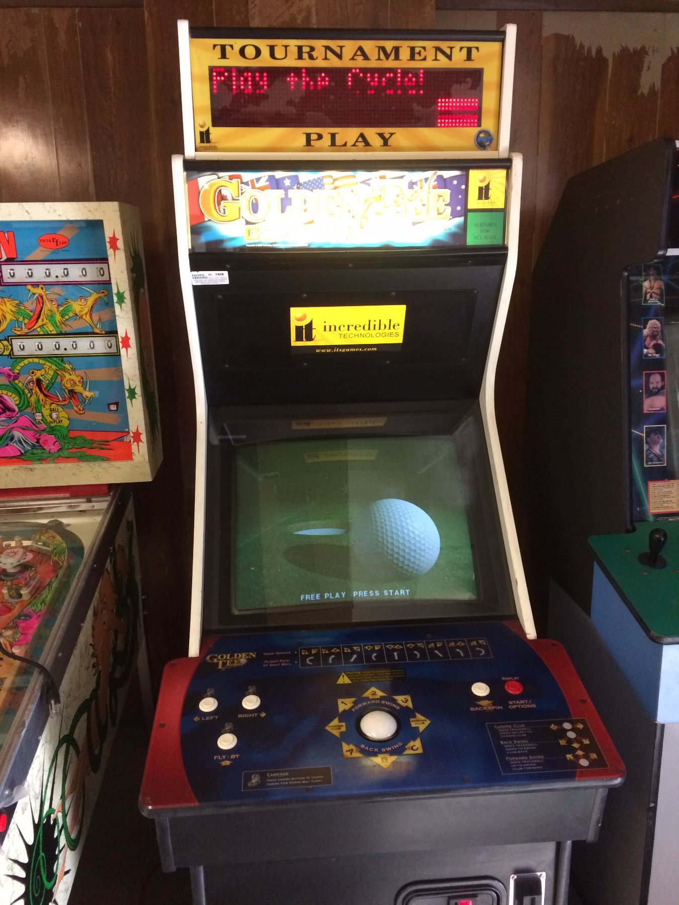 Golden Tee Fore! Arcade Game (2005)