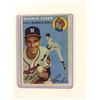 Image 1 : 1954 Topps #20 Warren Spahn