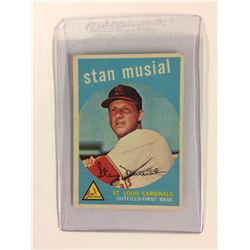 1959 Topps Set Break #150 - Stan Musial