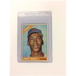TOPPS # 110 ERNIE BANKS 1965 BASEBALL CARD
