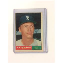 1961 Topps #490 Jim Bunning (TIGERS)