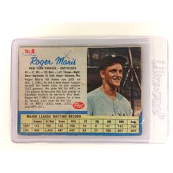 1962 Post #6 Roger Maris