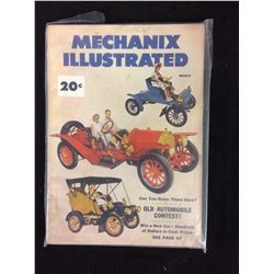 VINTAGE - MECHANIX ILLUSTRATED MAGAZINE -MARCH 1952 - OLD AUTOMOBILE CONTEST