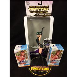 2010 Ame Comi Heroine CATWOMAN V.1 PURPLE VARIANT PVC Statue Figure