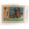 Image 1 : 1960 Topps Baseball Card # 73 Bob Gibson St. Louis Cardinals