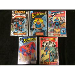 SUPERMAN COMIC BOOK LOT (#326, 423, 5 & MORE...)
